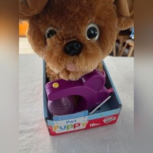 PlayRight Pet Puppy Plush Toy 18M+ NWT Moving Ears Interactive Toddler Gift Idea
